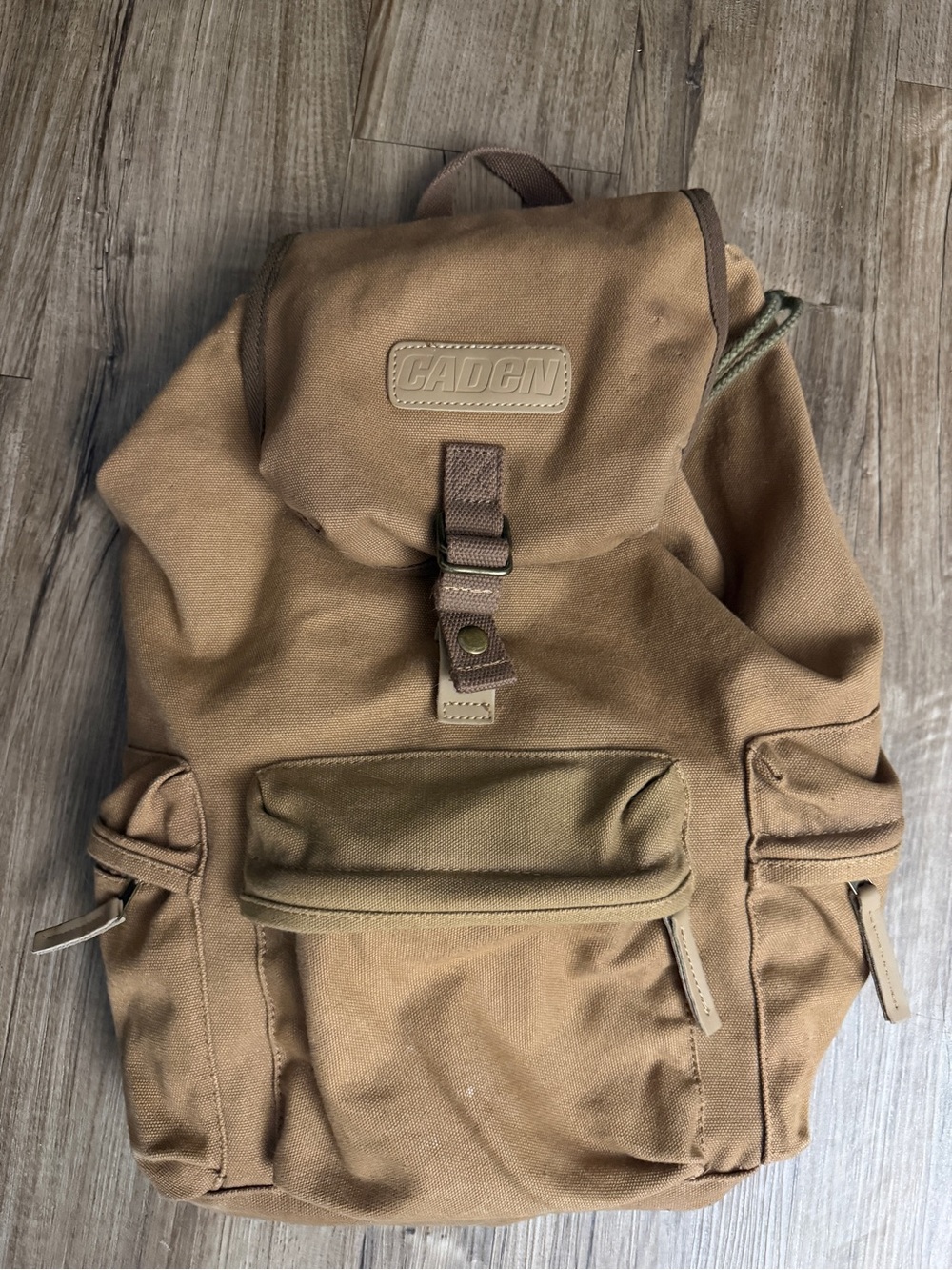 Caden Canvas Camera Backpack - Picture 4 of 7